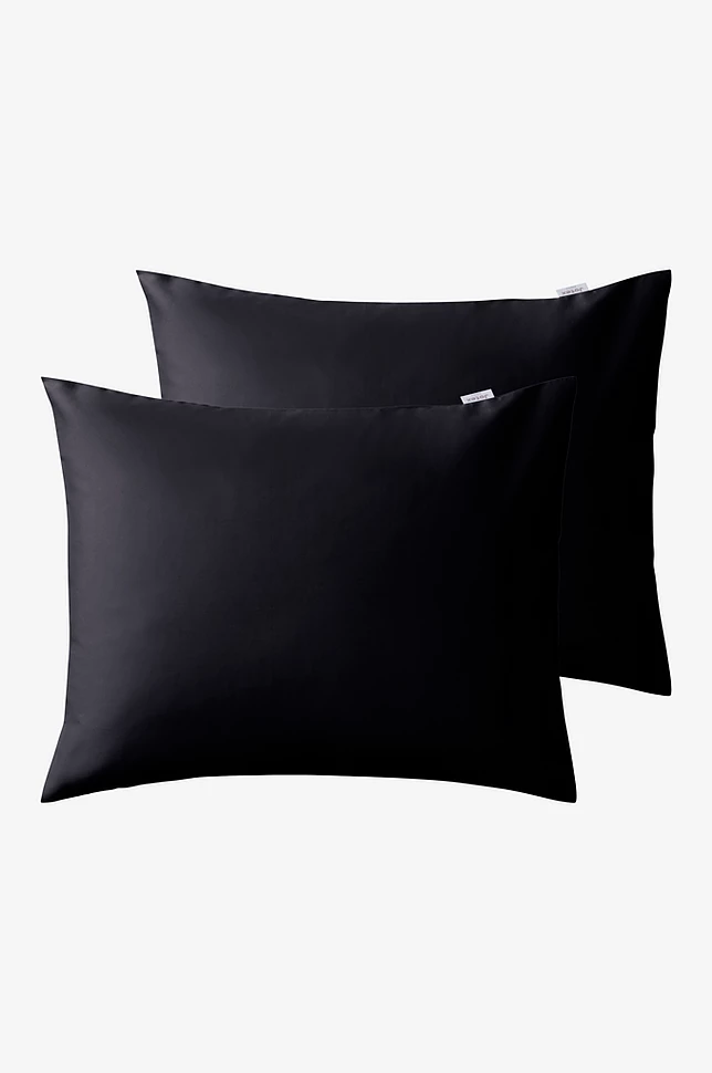 ZACK SATIN putetrekk i sateng 50x60 cm 2-pakning økologisk