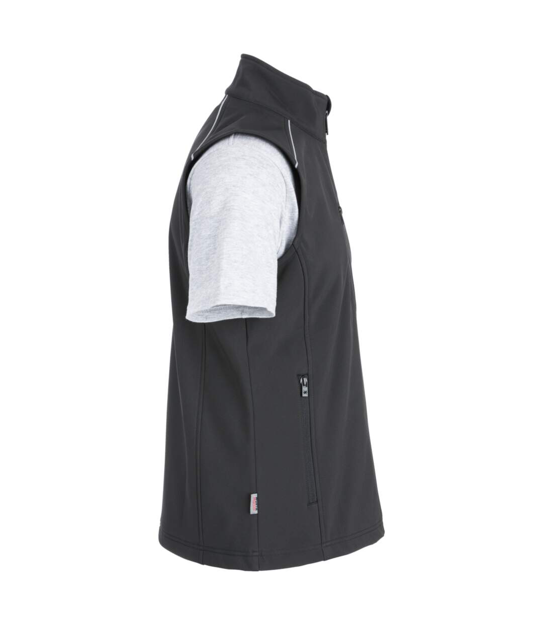Gilet de Travail Softshell City noir