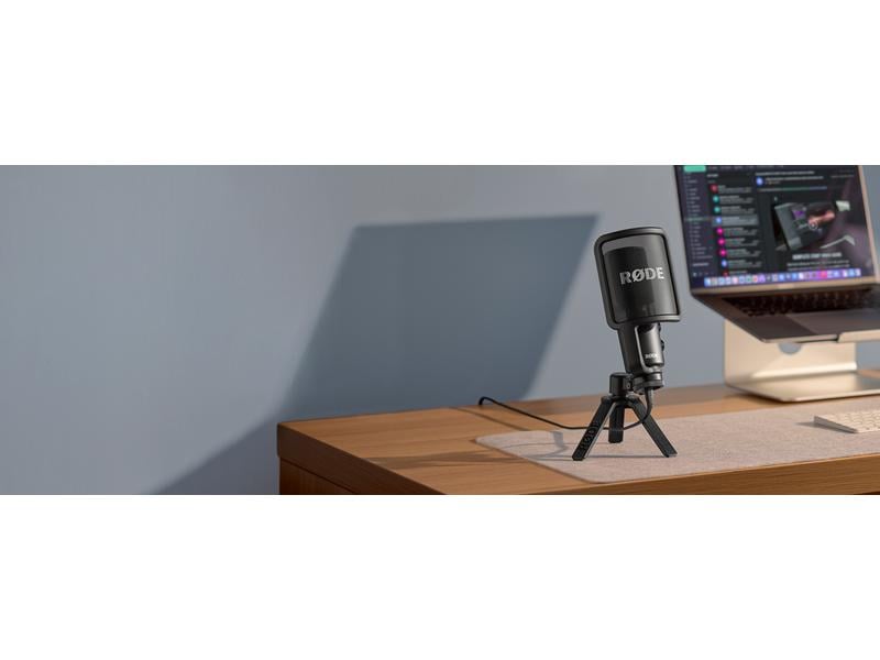Rode Kondensatormikrofon NT-USB Professionelles USB-Mikrofon in Studioqualität