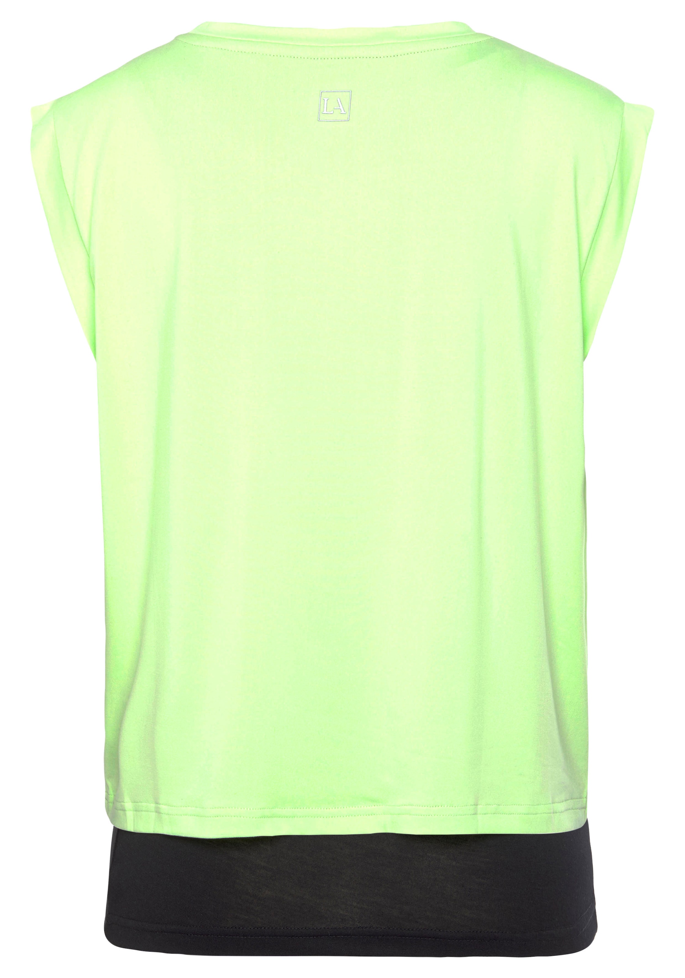 LASCANA ACTIVE 2-in-1-Shirt , Sportshirt im doppellagigen Look