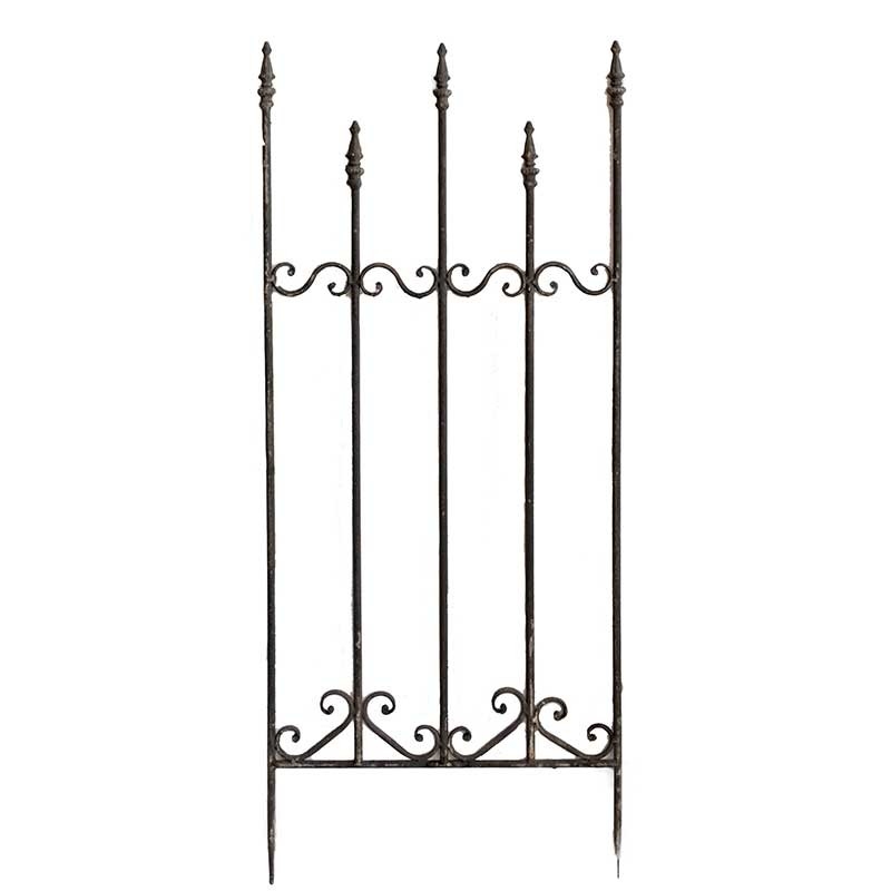 Treillage jardin fer plantes 108x46cm