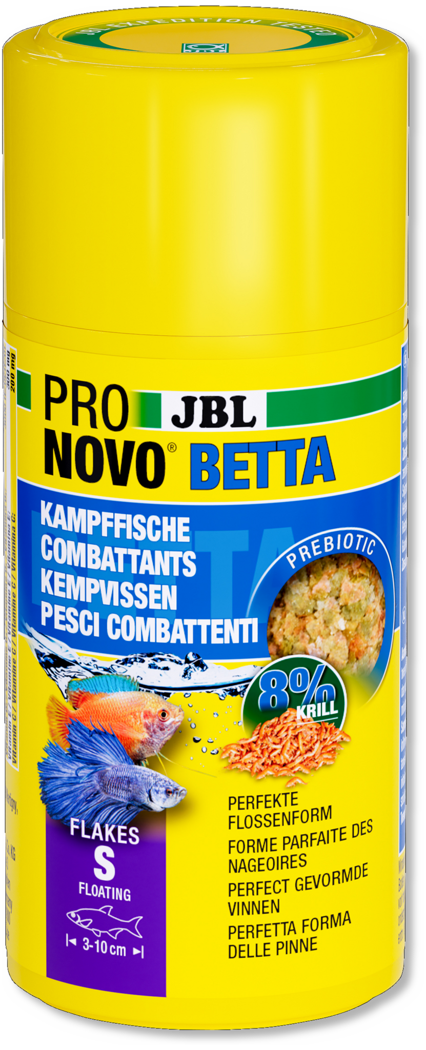 JBL Pronovo Betta Flakes S 100ml | Drijvend vlokkenvoer