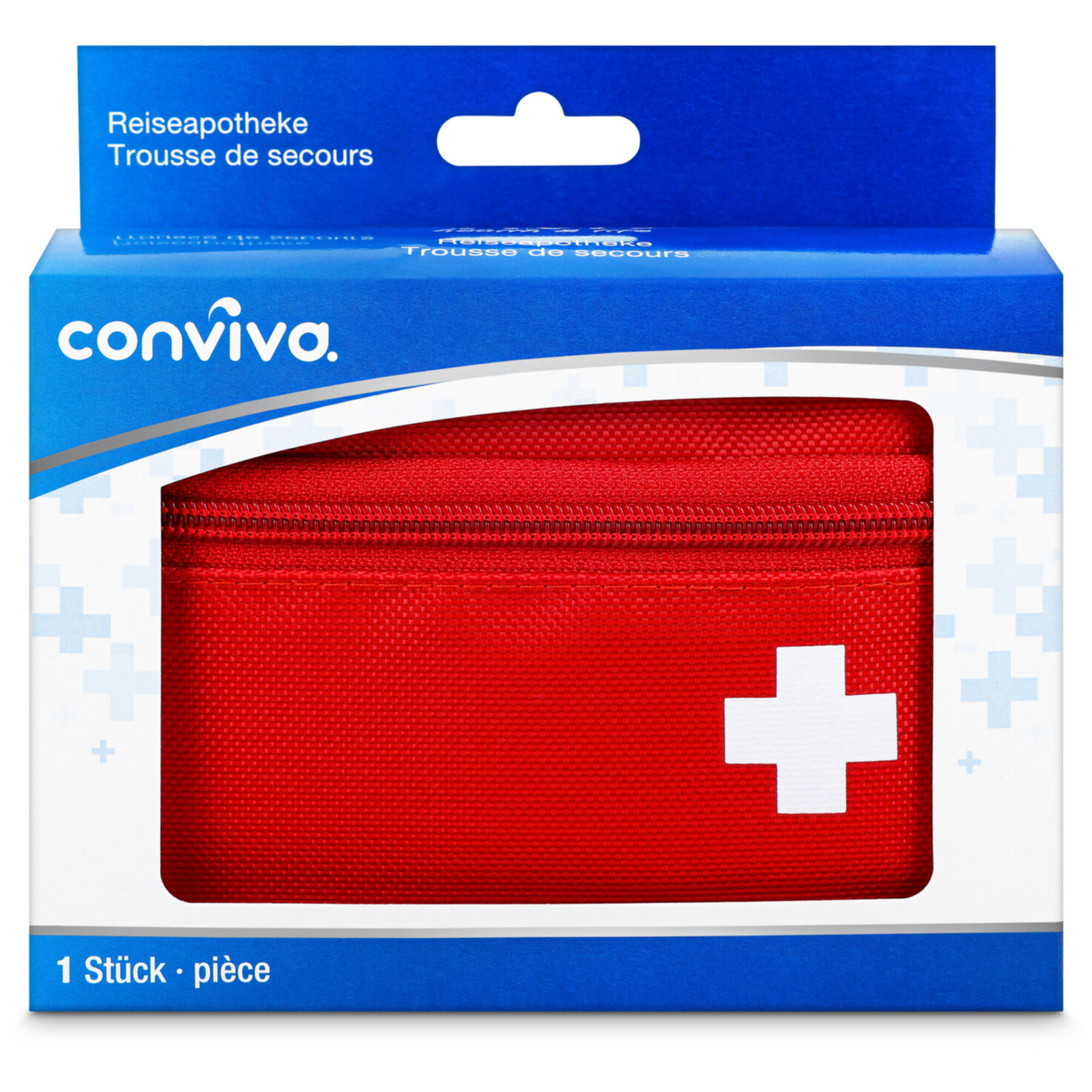 conviva Reiseapotheke mit 54 Produkten
