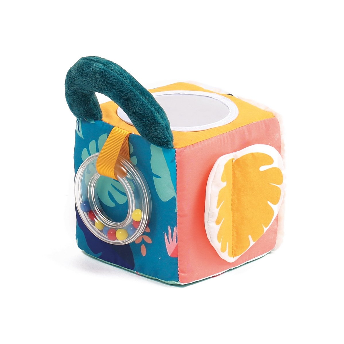 Cube Tissu feuilles