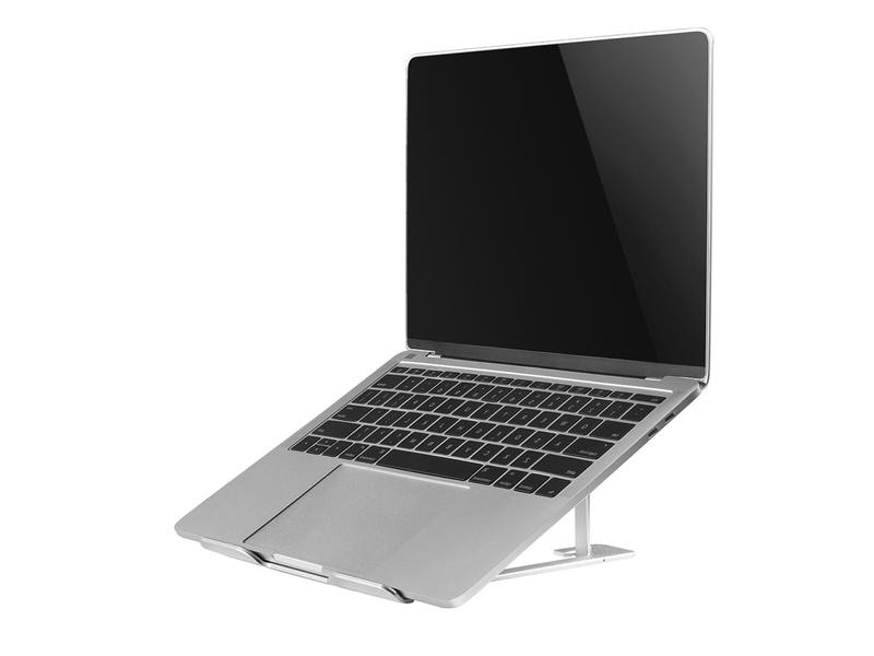 NEOMOUNTS Halterung NSLS085SILVER Laptop Ständer Faltbarer Tablet-/Laptopständer
