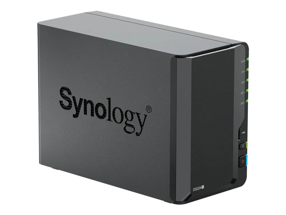 Synology Disk Station DS224  - NAS-server - RAID 0, 1, JBOD - RAM 2 GB - Gigabit Ethernet - iSCSI support