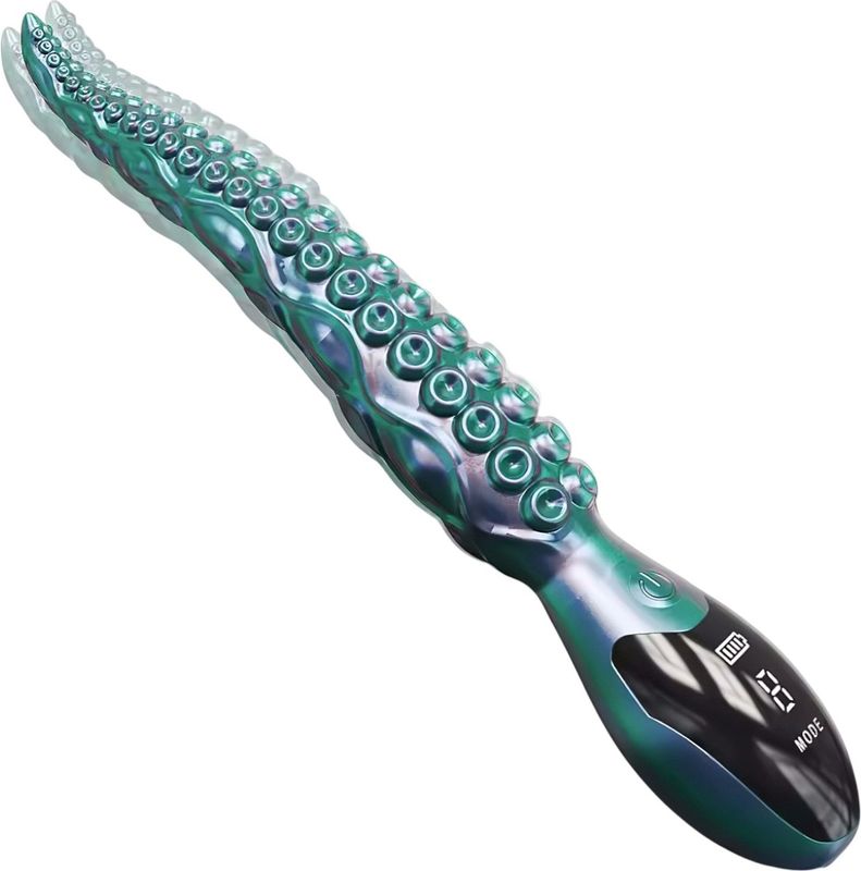 Monster Fuck - Octopus-arm vibrator (groen)