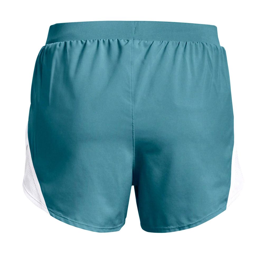 Under Armour UA FLY-BY 2.0 - Short Femme glacier blue/white/reflective