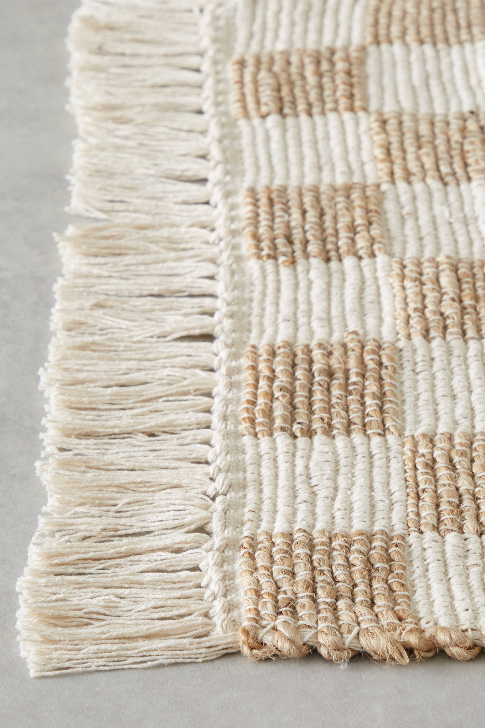 NOUS Living jute vloerkleed Seto  (120x60 cm)