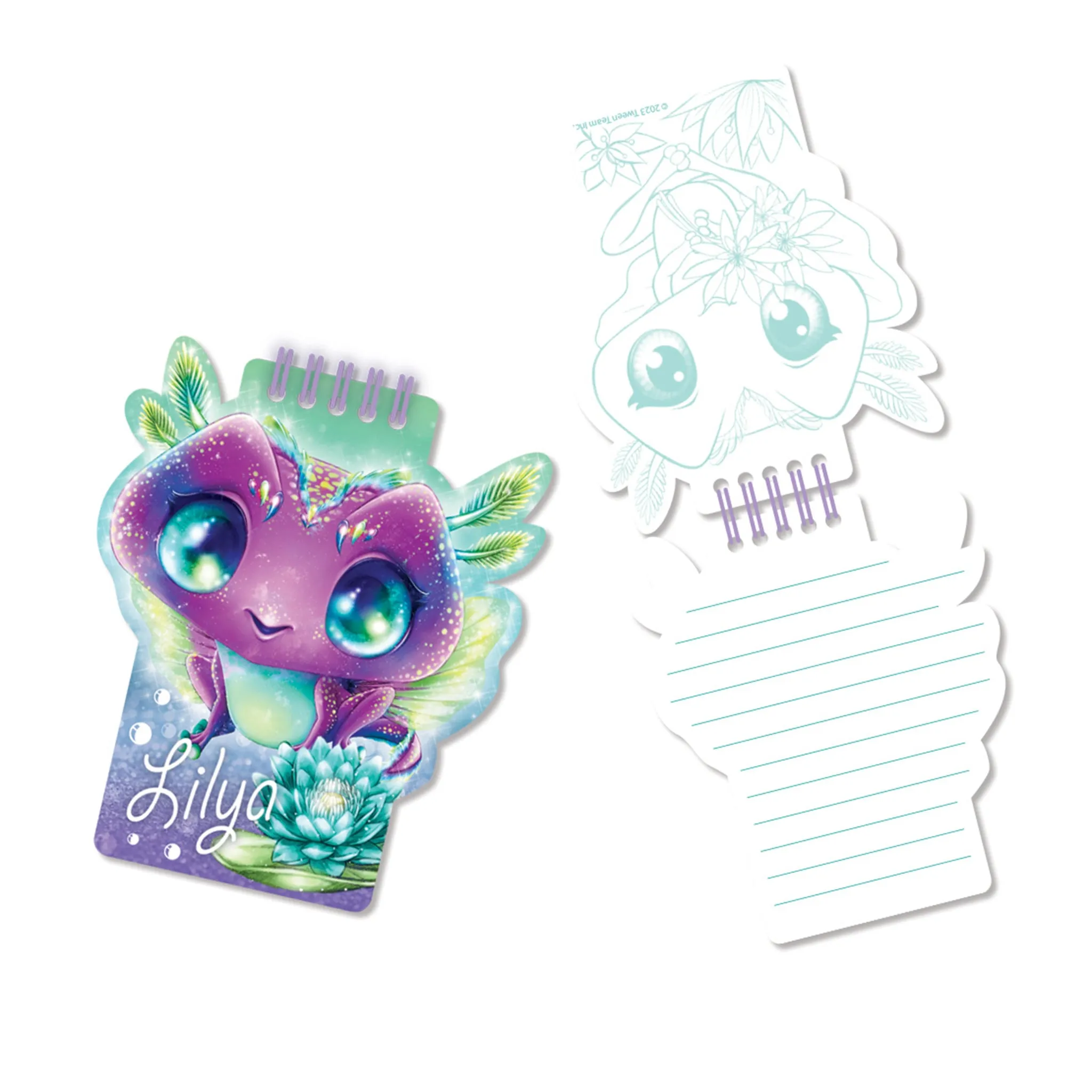 Nebulous Stars Cahier de notes peluche 2 en 1 - Lilya
