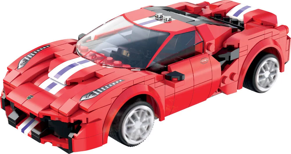 VOITURE DE COURSE A CONSTRUIRE RADIOCOMMANDEE 1: 20