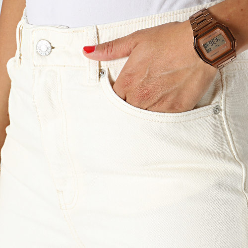 Jean Ample Femme JJXX Tokyo Beige Clair