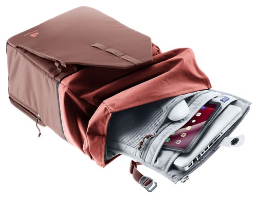 Sac à Dos / Sacoche de Porte-Bagages Deuter Xberg 25 Rouge Raisin Caspia