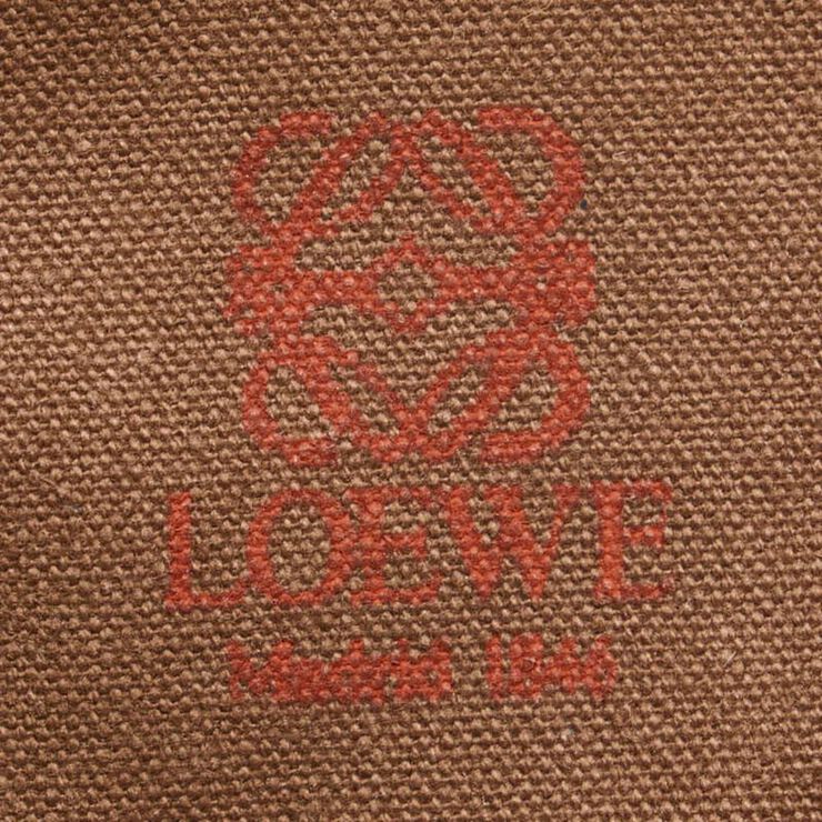 Loewe Vintage Loewe Crossbody Bag Beige