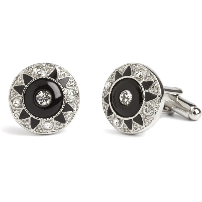 Boutons de manchette, Victoriana Onyx