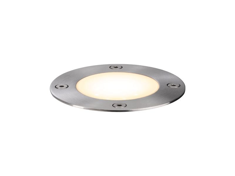 Paulmann Gartenspot Plug & Shine Rund, 3000 K Runde Bodeneinbauleuchte für das Plug & Shine System
