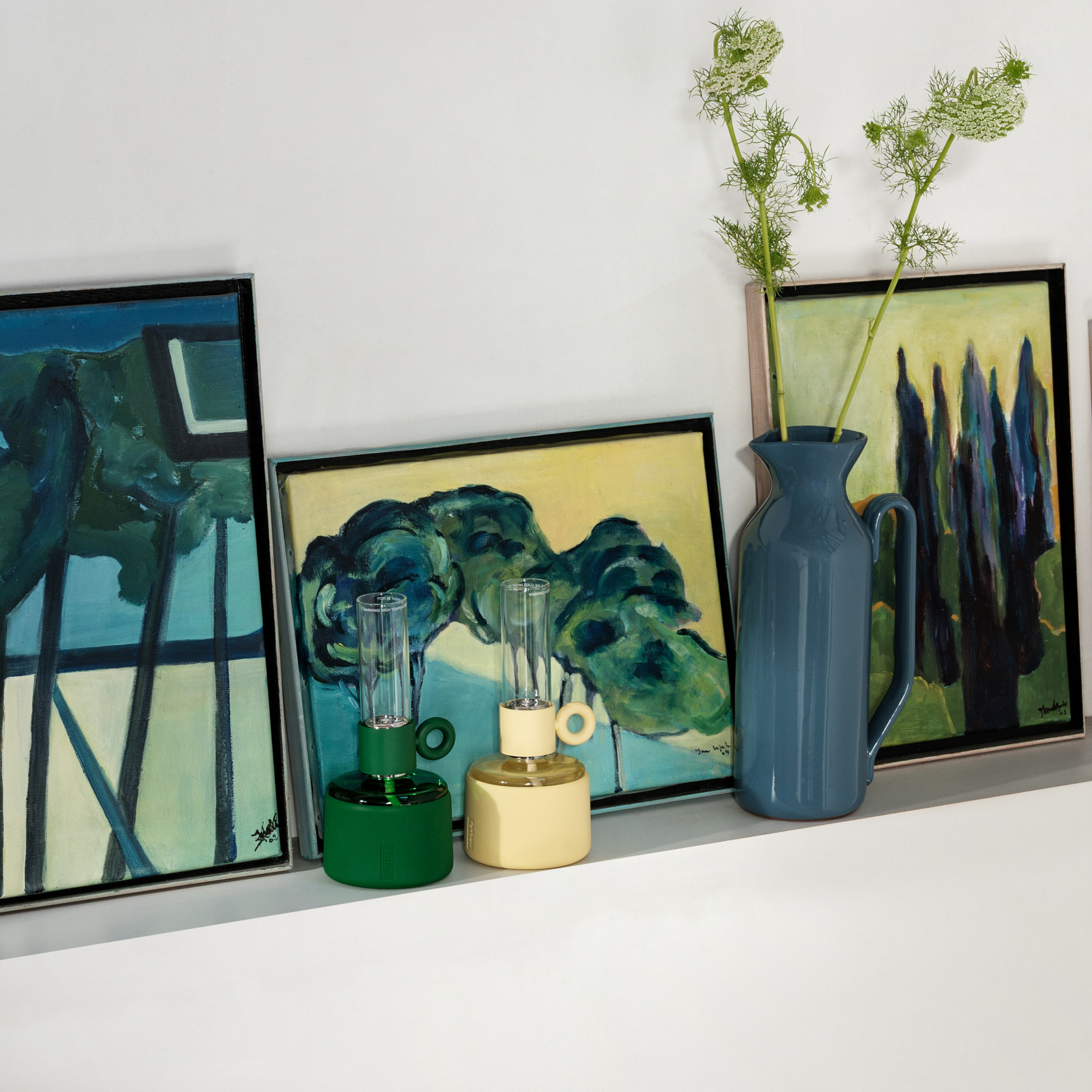 Tafellamp Flamtastique XS deep green