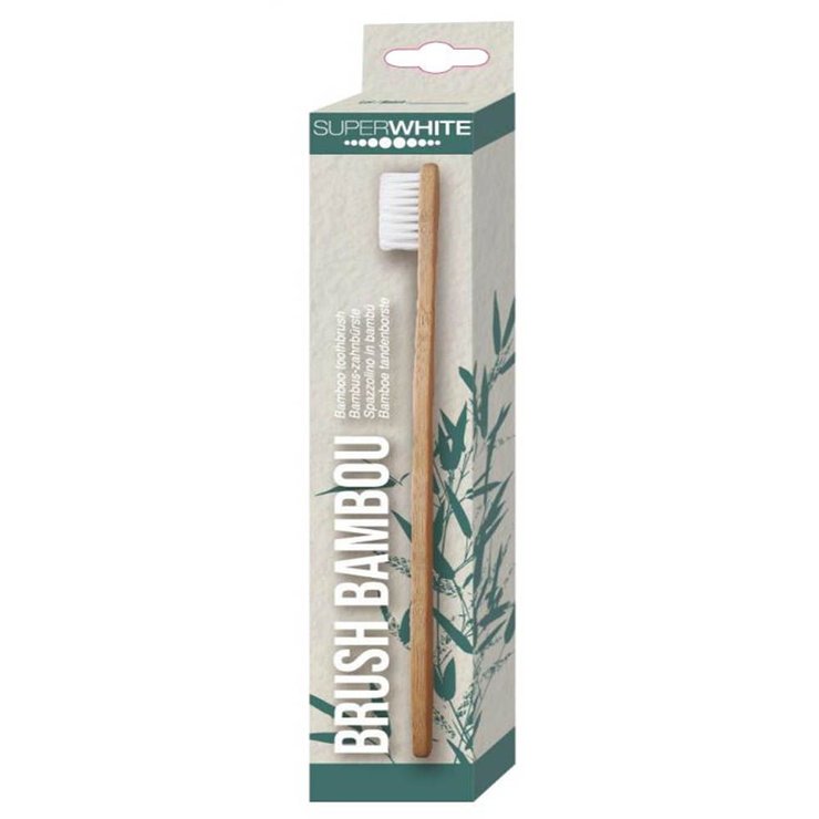 Brosse A Dents En Bambou Superwhite