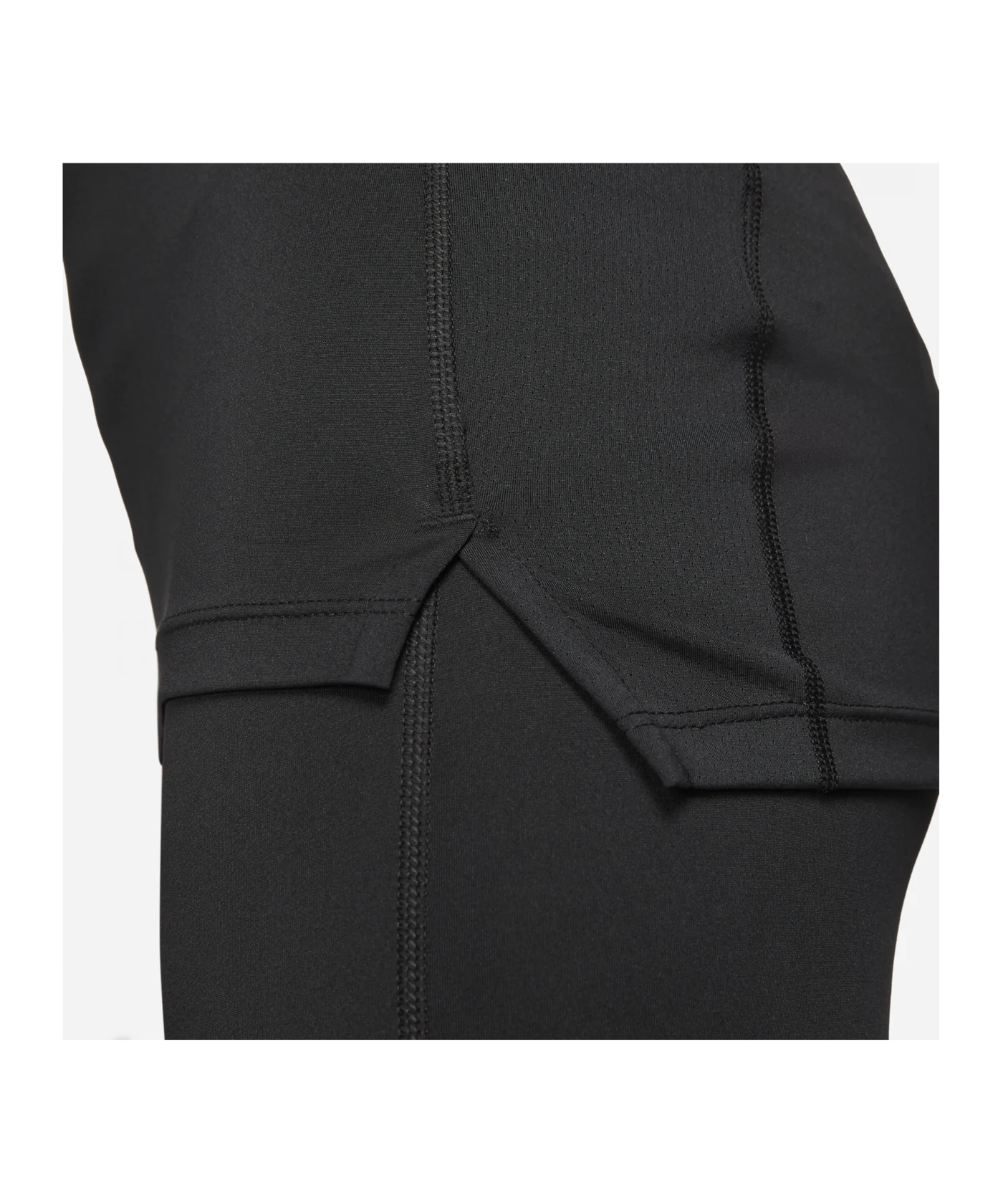 Nike Pro Shortsleeve Shirt Schwarz Weiss F010