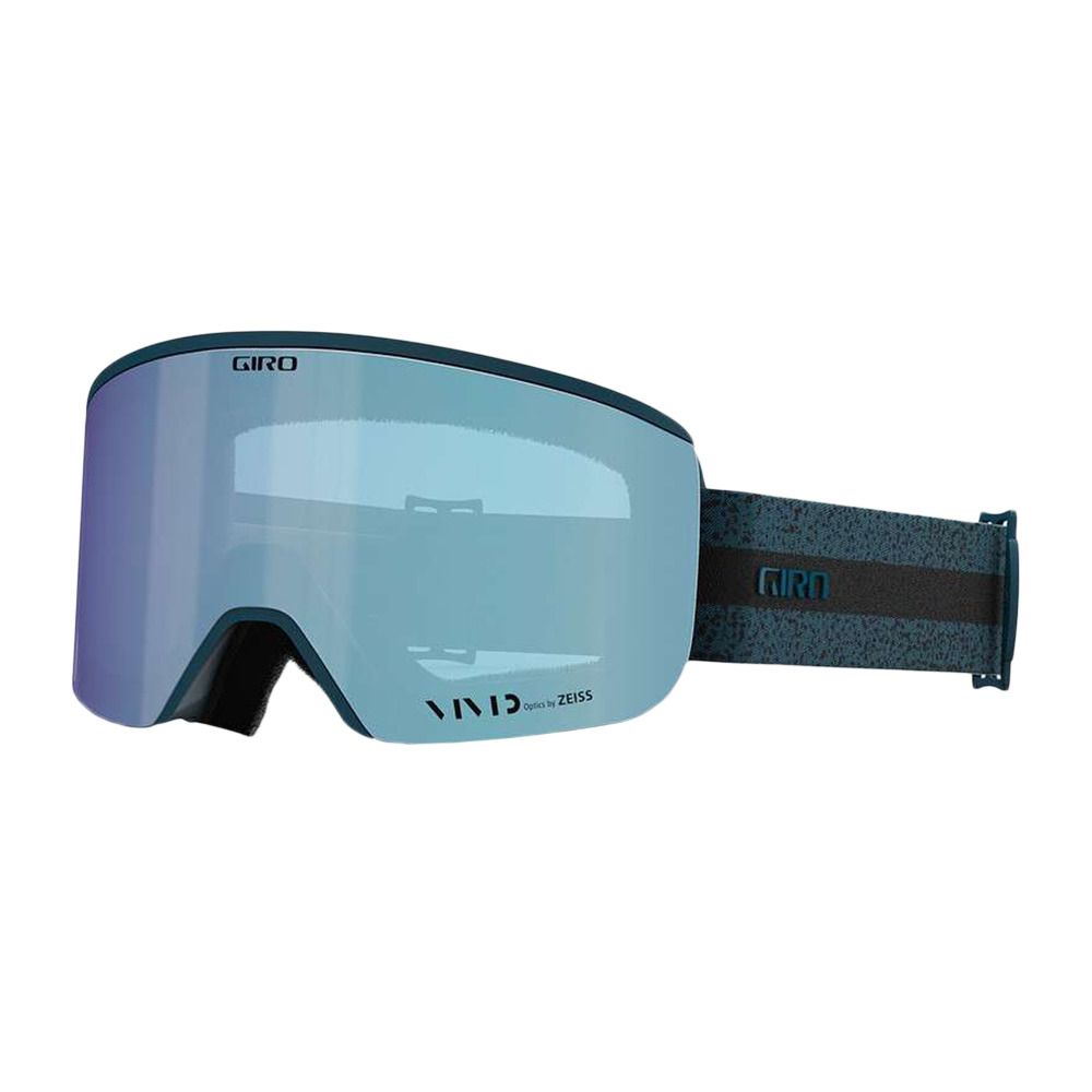 Giro AXIS - Masque ski + écran supplémentaire vivid infrared Homme blue expedition/vivid royal