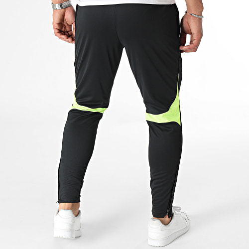 Pantalon Jogging Dry-Fit DH9240 Noir Jaune Fluo