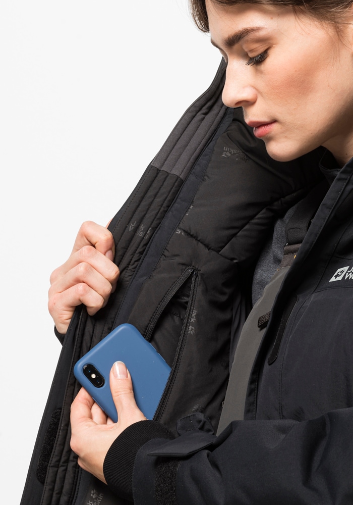 Jack Wolfskin Funktionsjacke »1995 SERIES PARKA W« mit Kapuze