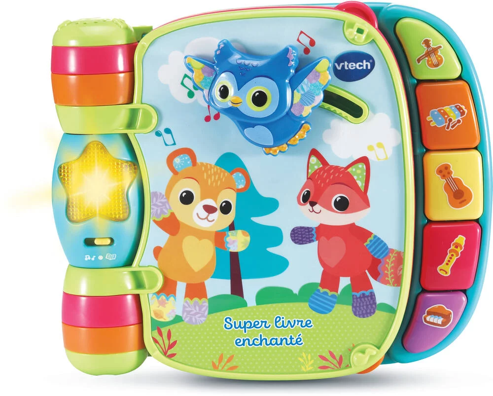 SUPER LIVRE ENCHANTÉ DES BABY LOULOUS (BLEU)