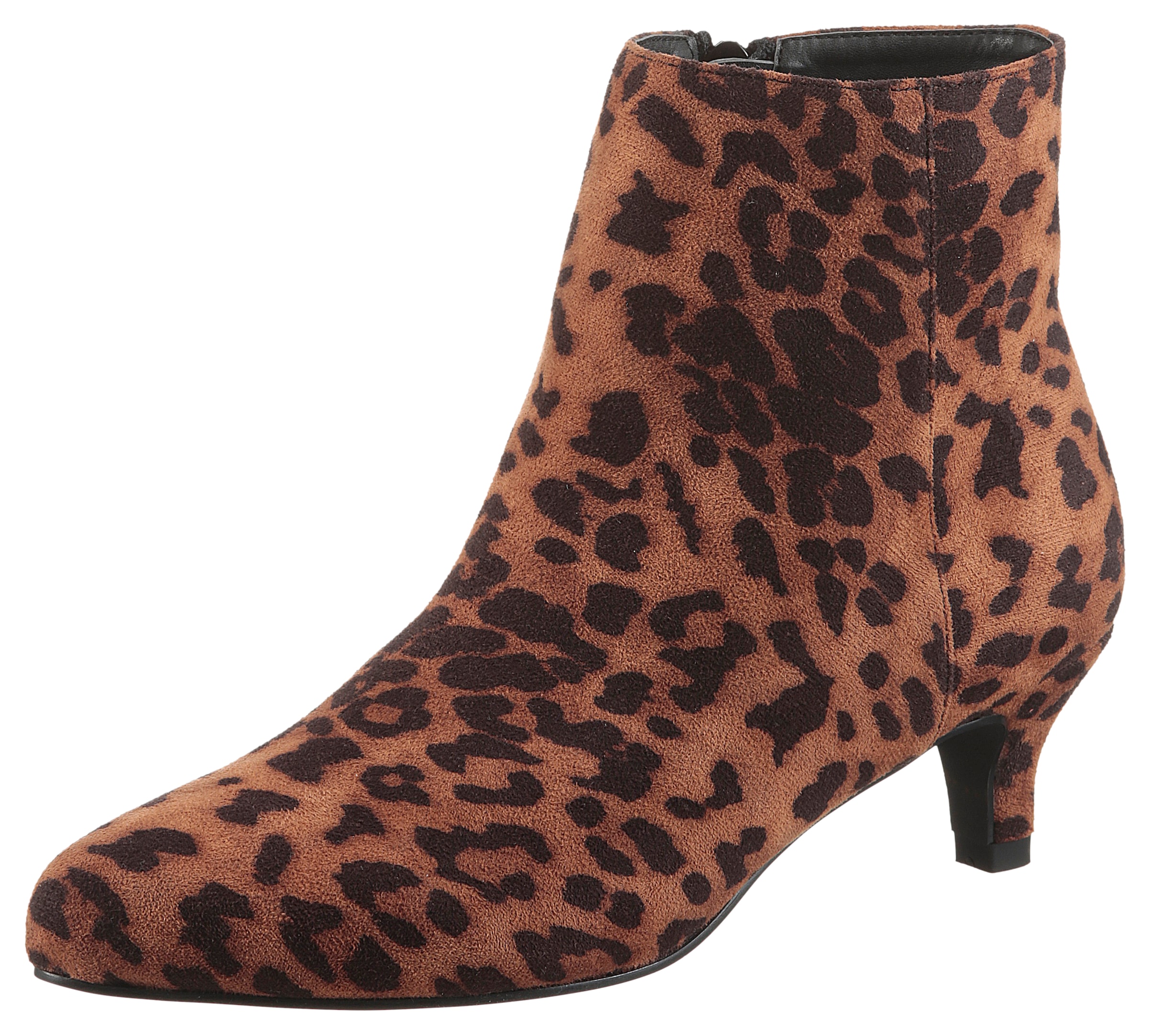 Aniston SHOES Stiefelette  , Reissverschluss-Ankelboots, Trichterabsatz - NEUE KOLLEKTION