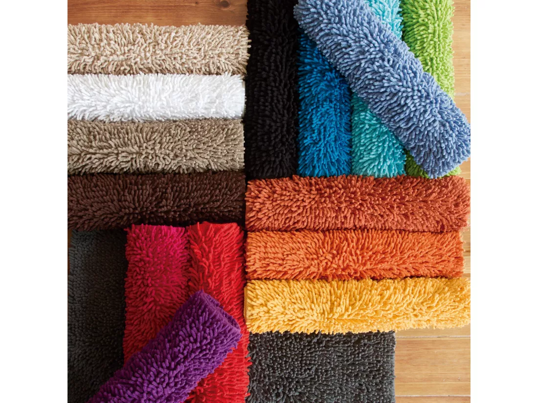 Tapis de bain 50x80 cm CHENILLE Pistache 1800 g/m2