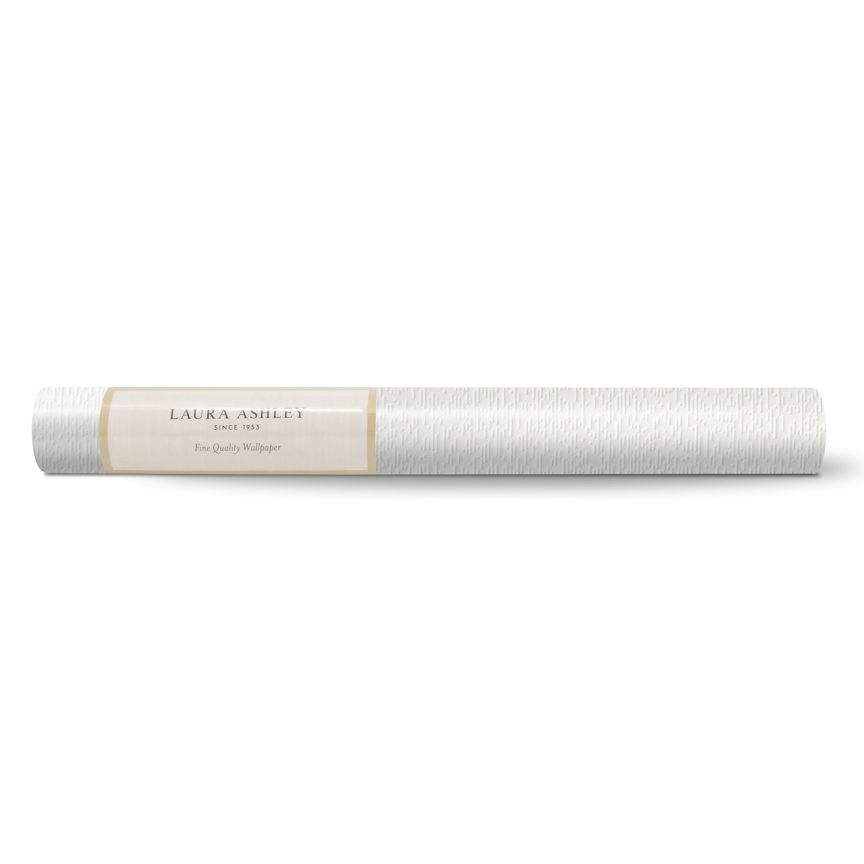 Laura Ashley Blyth Paintable Behang - Uni - 10mx52cm - Wit
