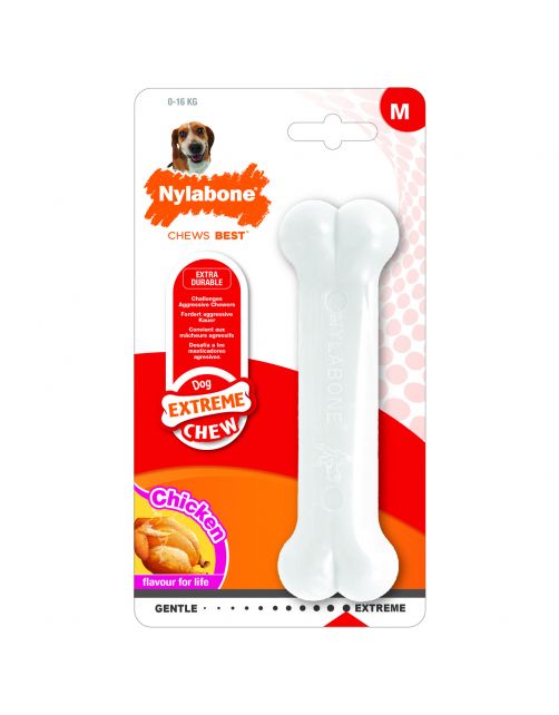 Nylabone Durachew Bone Wolf M - Hondenspeelgoed