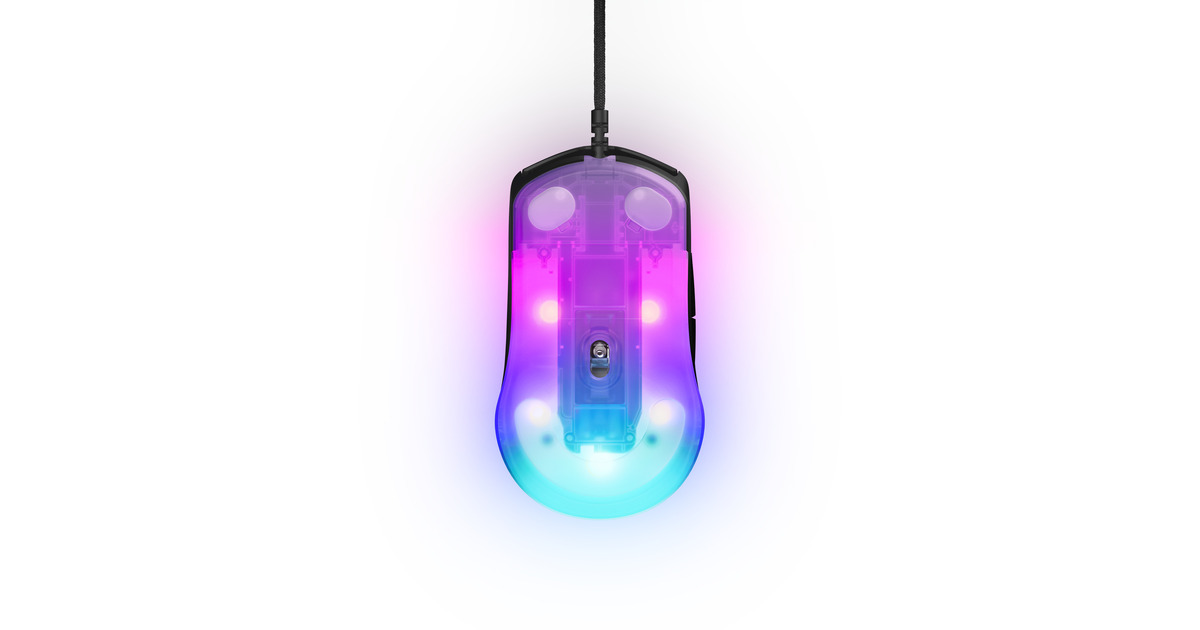 SteelSeriesRival 3 Gen 2 gaming muis  (Zwart, 8.500 dpi, RGB leds)