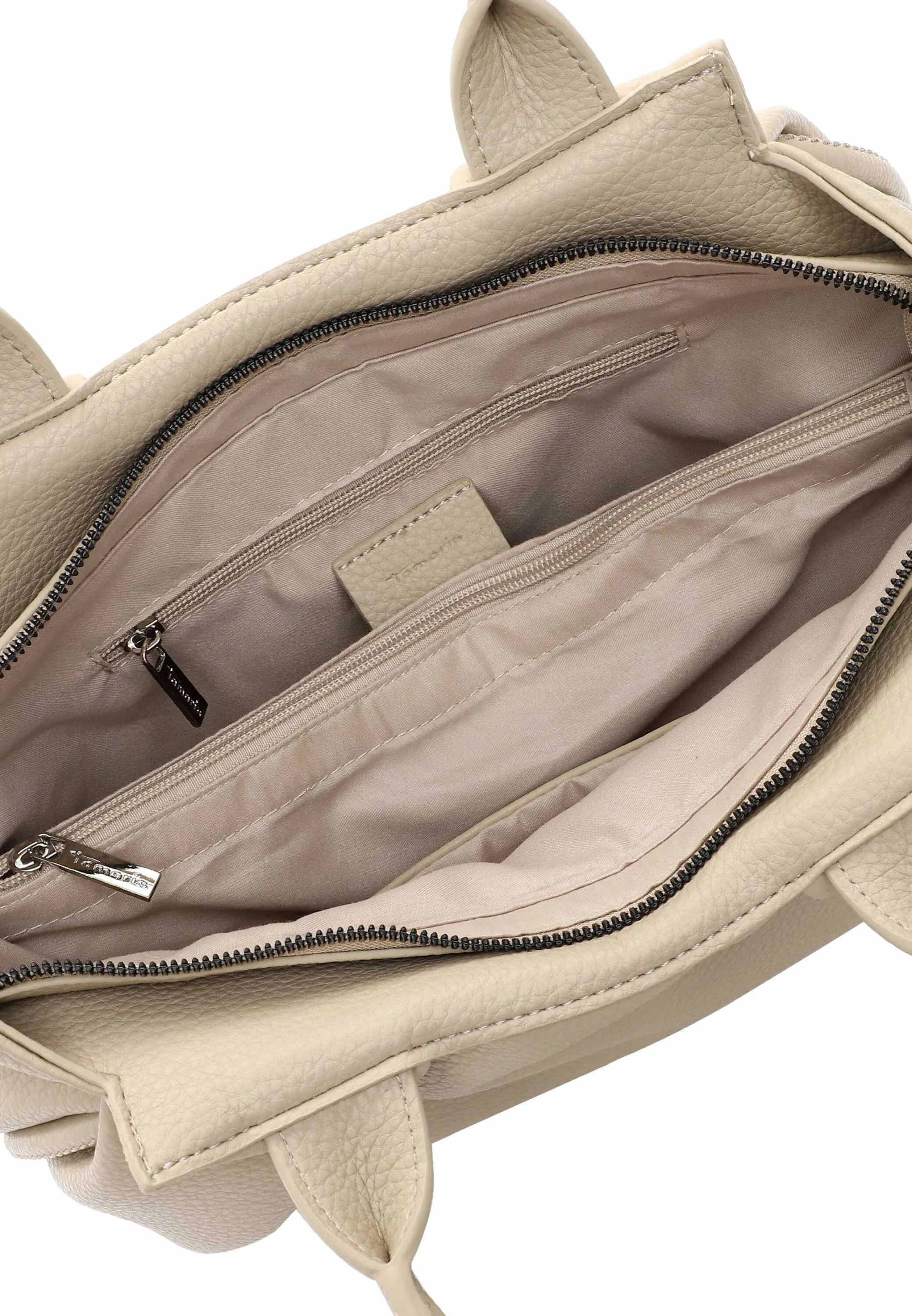 TAMARIS Henkeltasche Beige Lederimitat