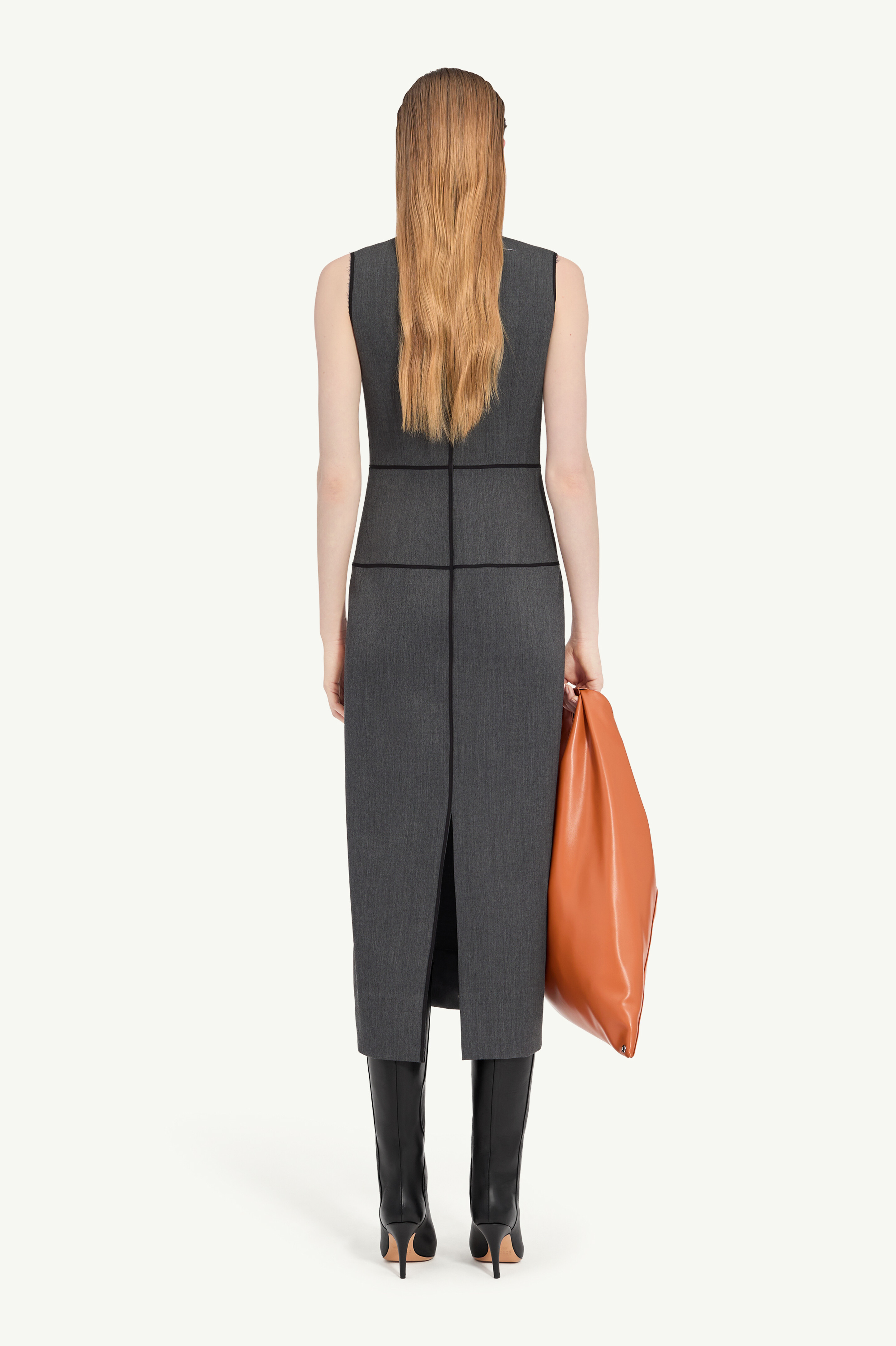 Chemise en popeline en mélange de laine pour femme | MM6