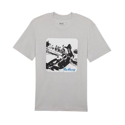 T-Shirt manches courtes Fox SCRIPTED PHOTO FEMME - Gris