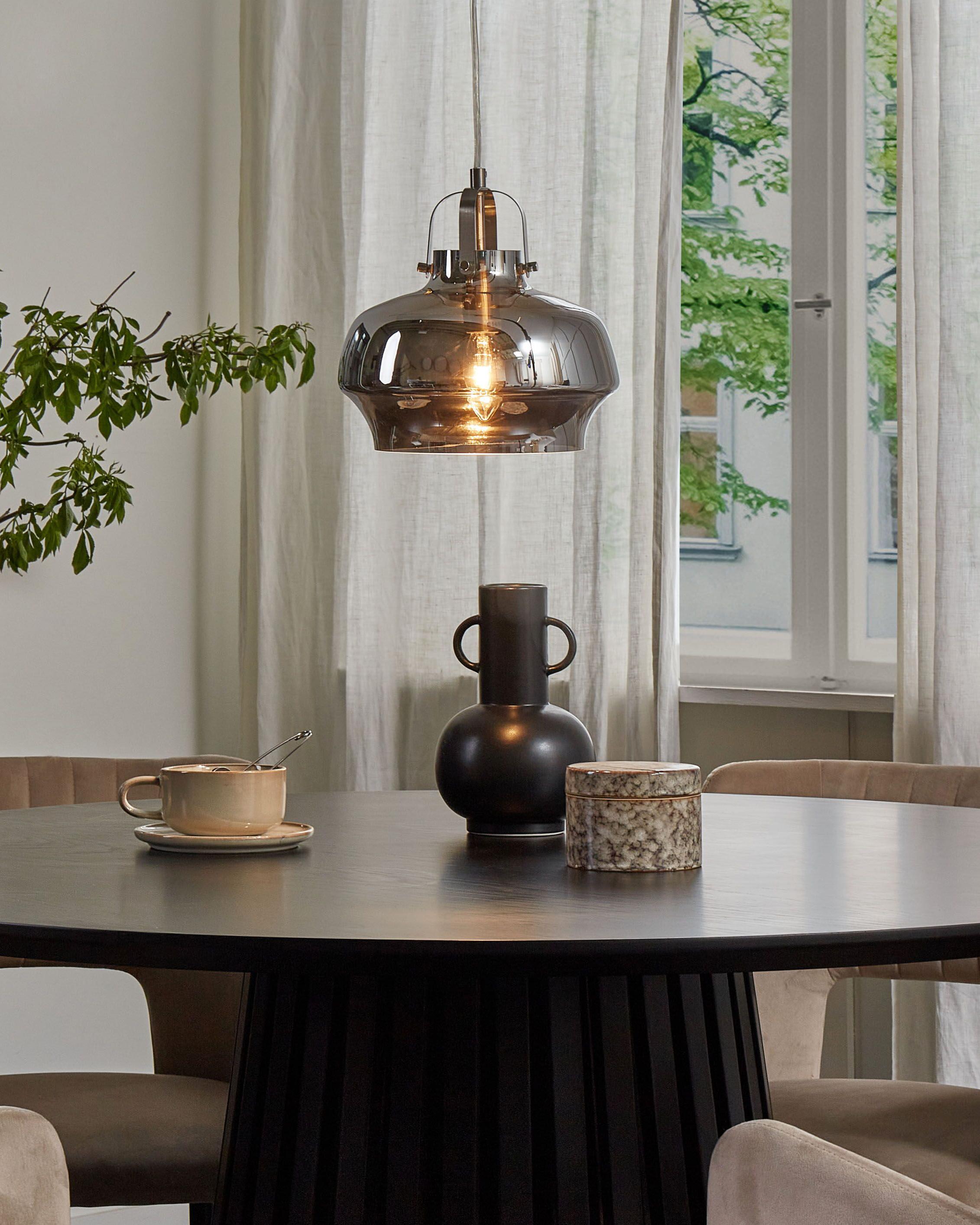 Hanglamp WILTZ Glas Lichtgrijs