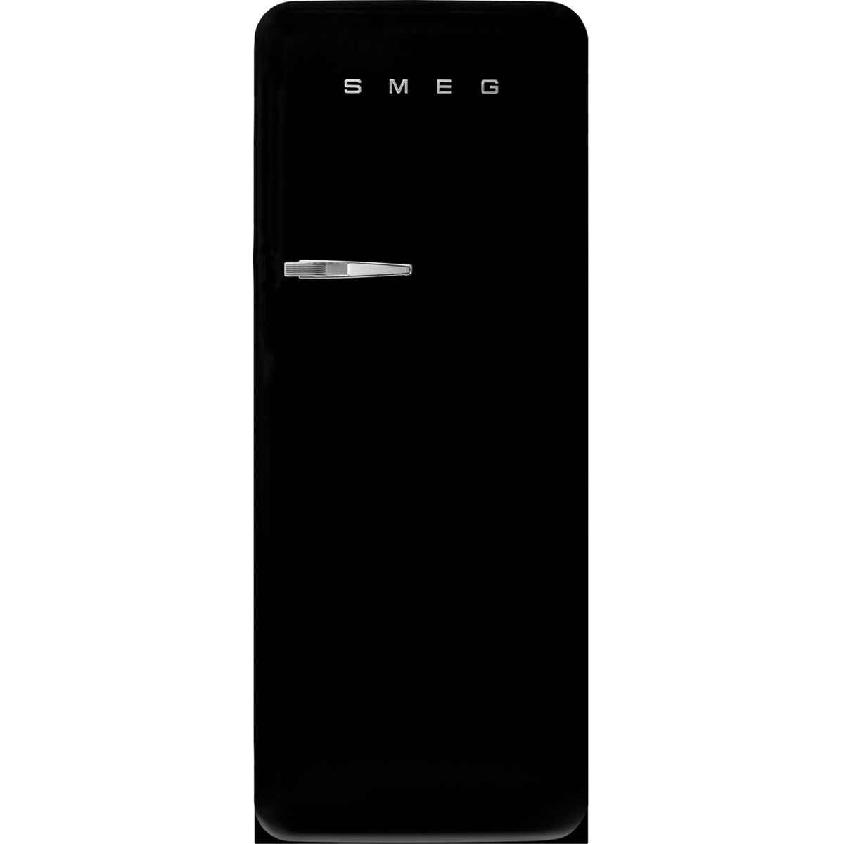Smeg FAB28RDBLM6 Kjøleskap Med Fryserom 153cm Høyrehengt Matt svart