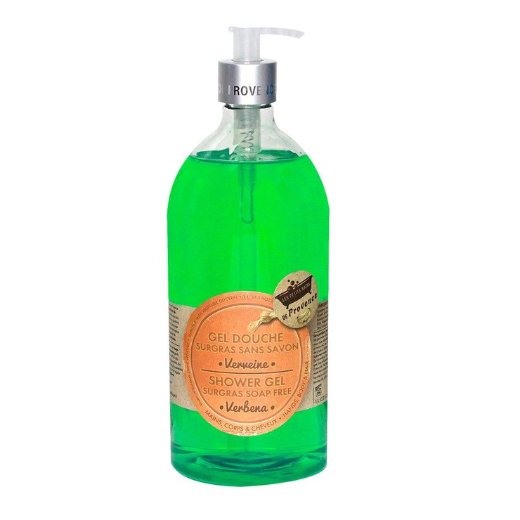 Gel douche surgras 1L Verveine