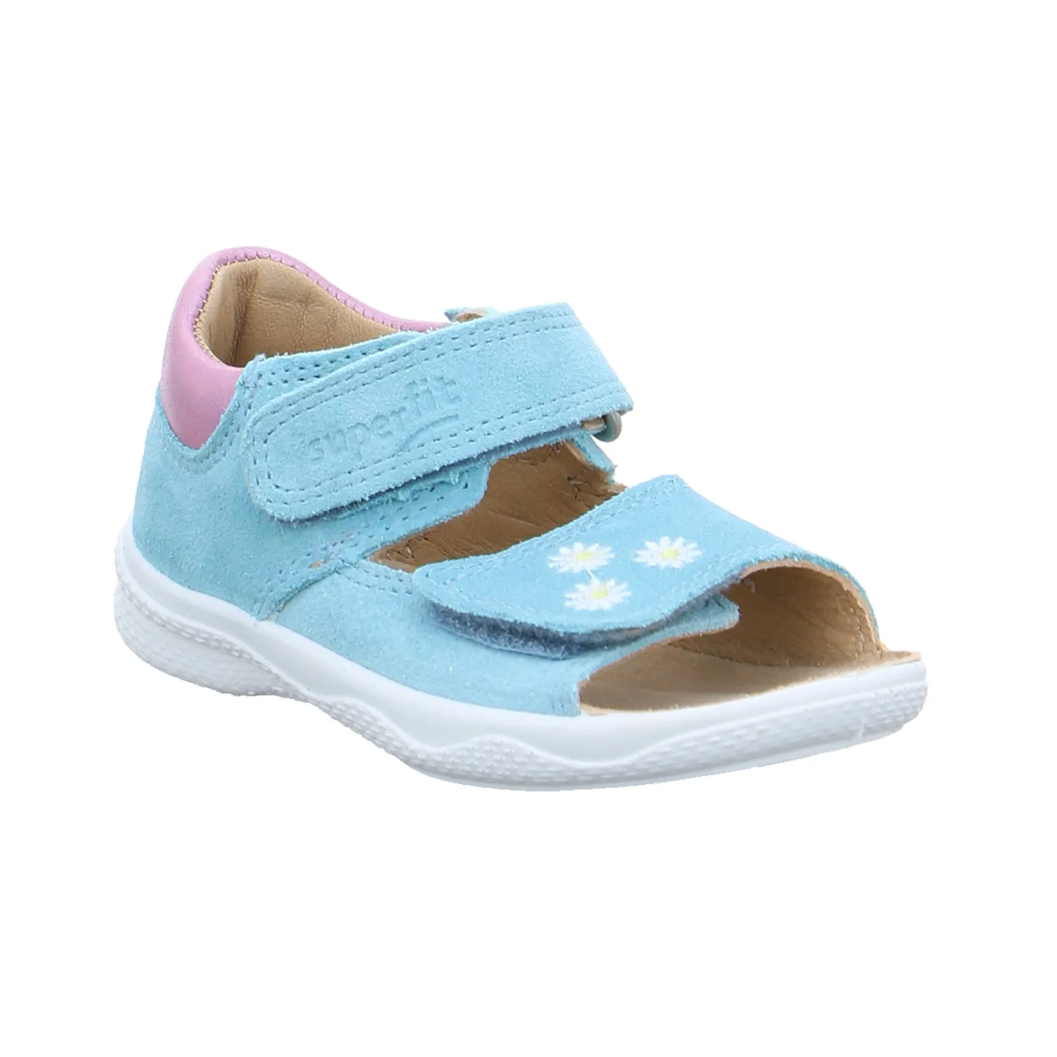 SUPERFIT Baby-Sandale Mint Leder  Mädchen Minilette