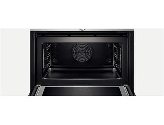 Bosch Serie | 8 CMG633BS1 - Kombinationsovn - til indbygning - niche - bredde: 56 cm - dybde: 55 cm - højde: 45 cm - med selv-rengøring - inox