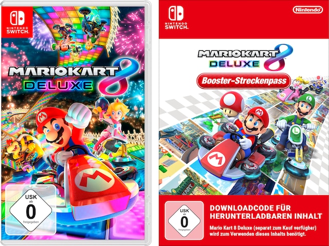 Nintendo Switch Spielesoftware »Mario Kart 8 Deluxe« Nintendo Switch inkl. Booster-Streckenpass