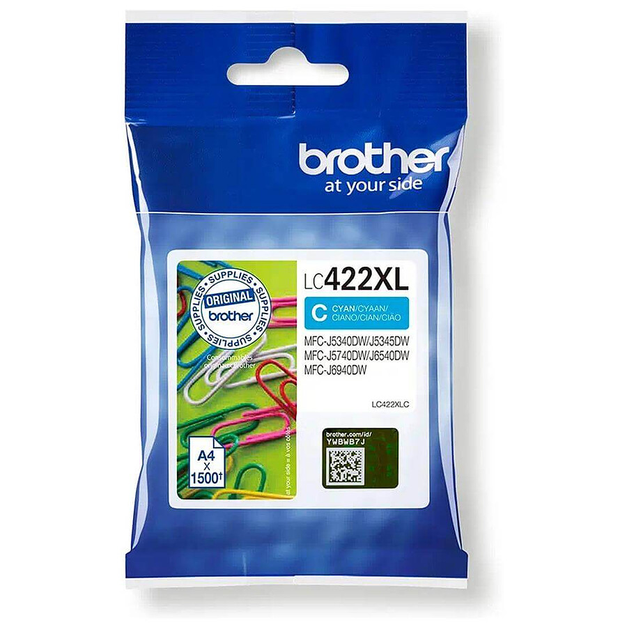 Brother LC422XLC Cyan