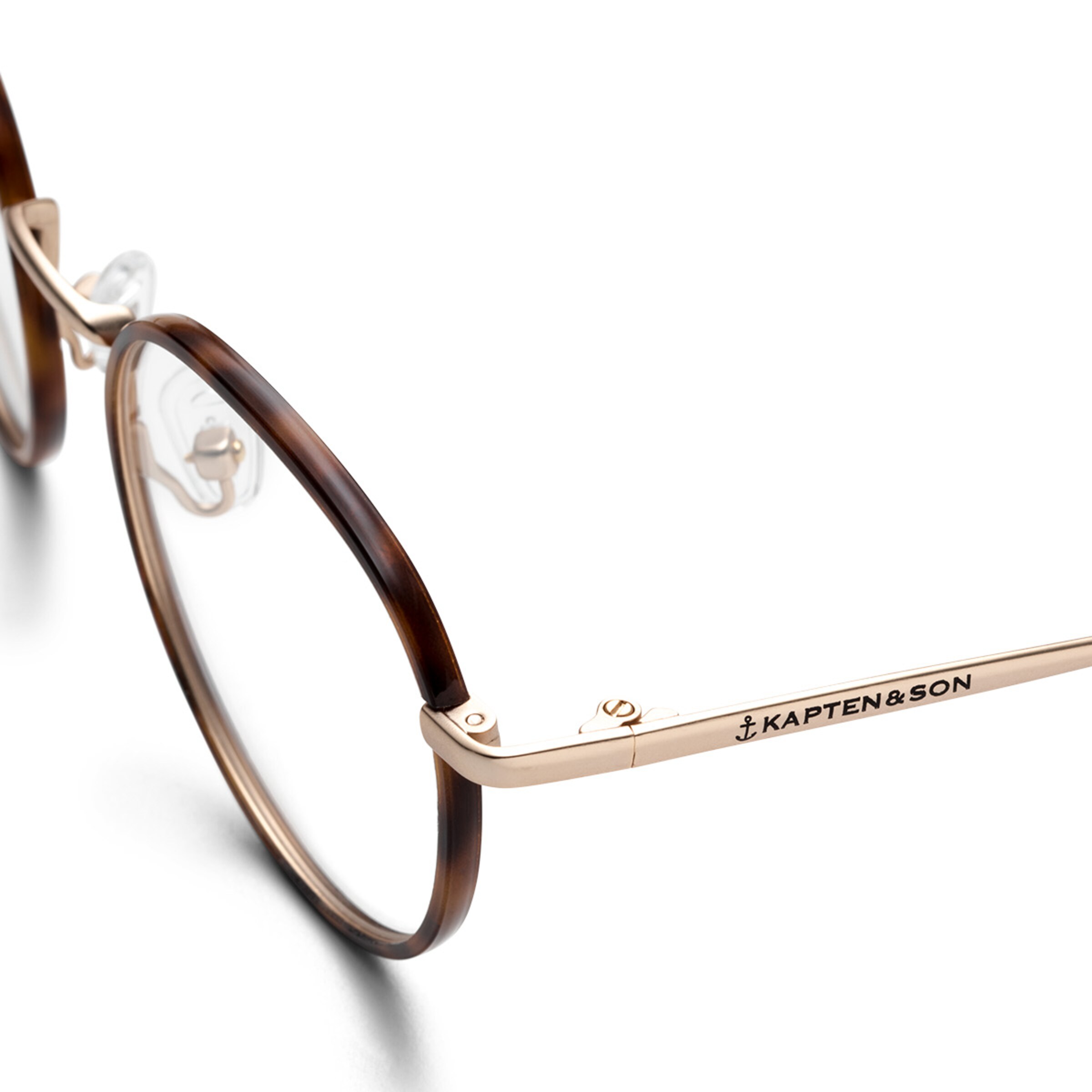 London Matt Gold Tortoise mit Sehstärke
