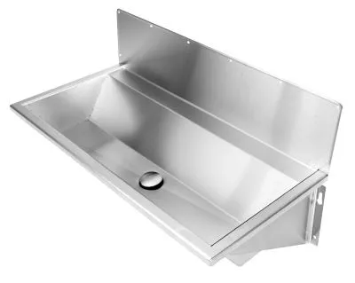 Vaskerende i rustfrit stål 2400mm