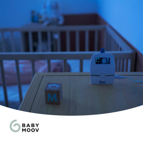 Premium Care Babyphone Audio - 1400 mètres - BABYMOOV