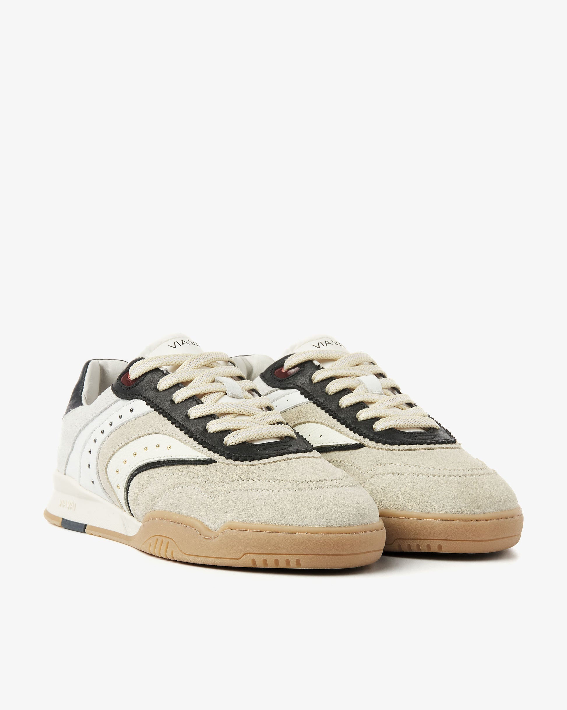 VIA VAI beige dames sneakers Kris Pax