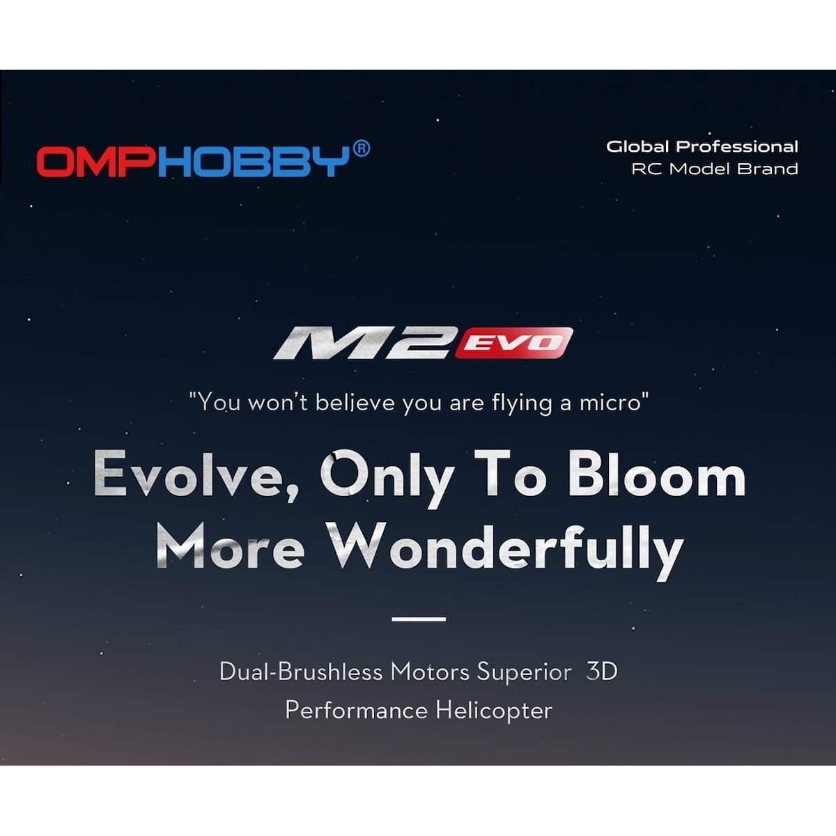 OMP Hobby M2 Evo Helikopter - Yellow :: Komplett