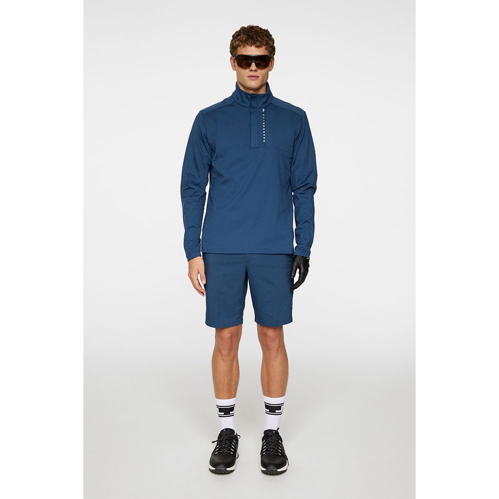 Olof Tech Mid Layer Genser Herre Blå