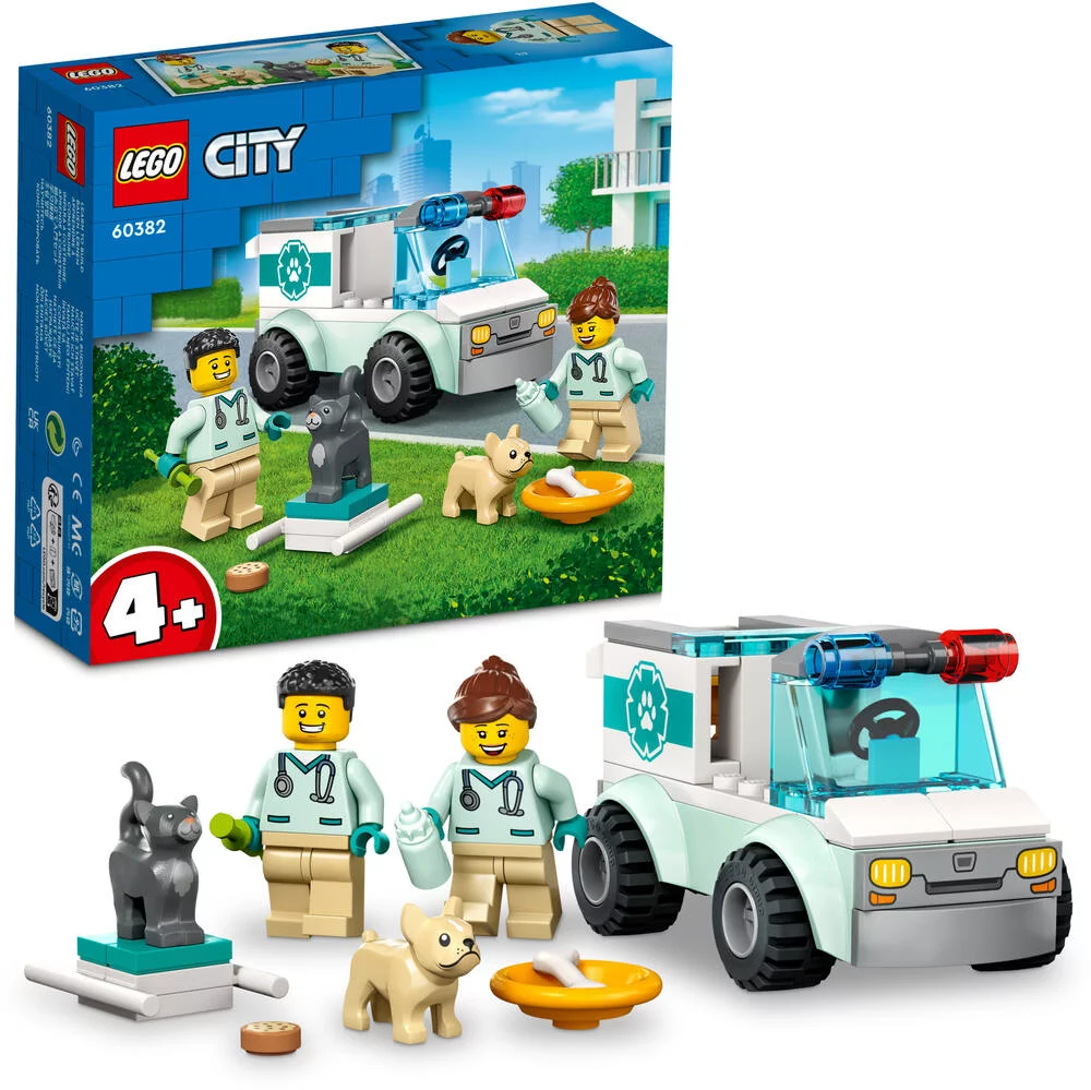 LEGO®CITY 60382 - L'INTERVENTION DU VEHICULE VETERINAIRE