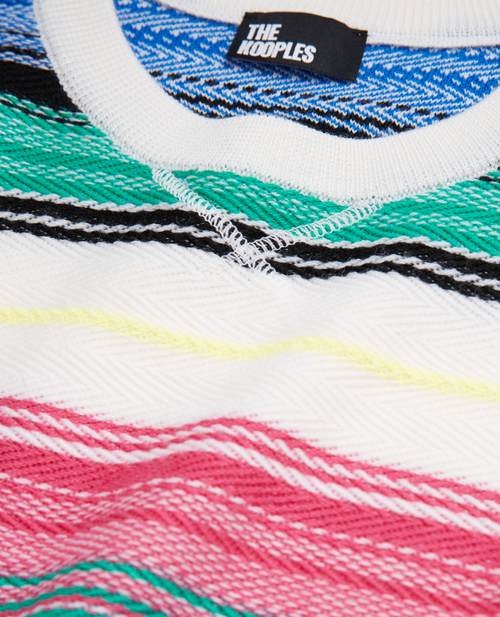 Pull imprimé en laine